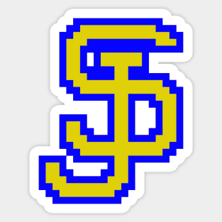 8-bit SJSU Sticker